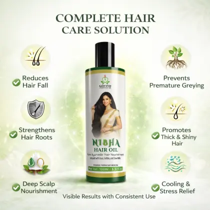 Nibha Hair Oil 100 ml Ayurvedic hair care oil