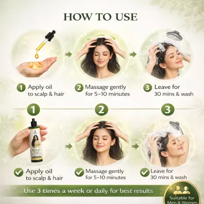 Nibha Hair Oil 100 ml Ayurvedic hair care oil