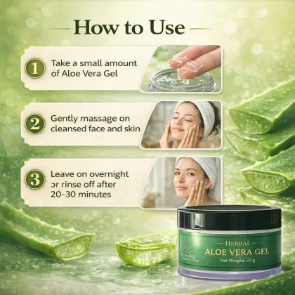Aloe Vera Gel 50 g skin soothing gel